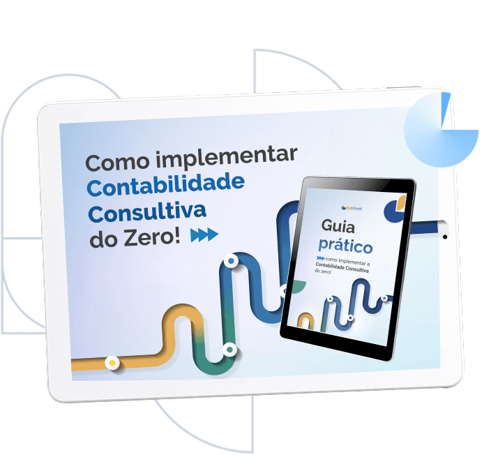 Mockup do e-book Como implementar a Contabilidade Consultiva do zero
